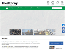 Tablet Screenshot of keltbray.com